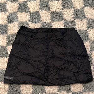 Cordillera Black Goose Down Mini Skirt